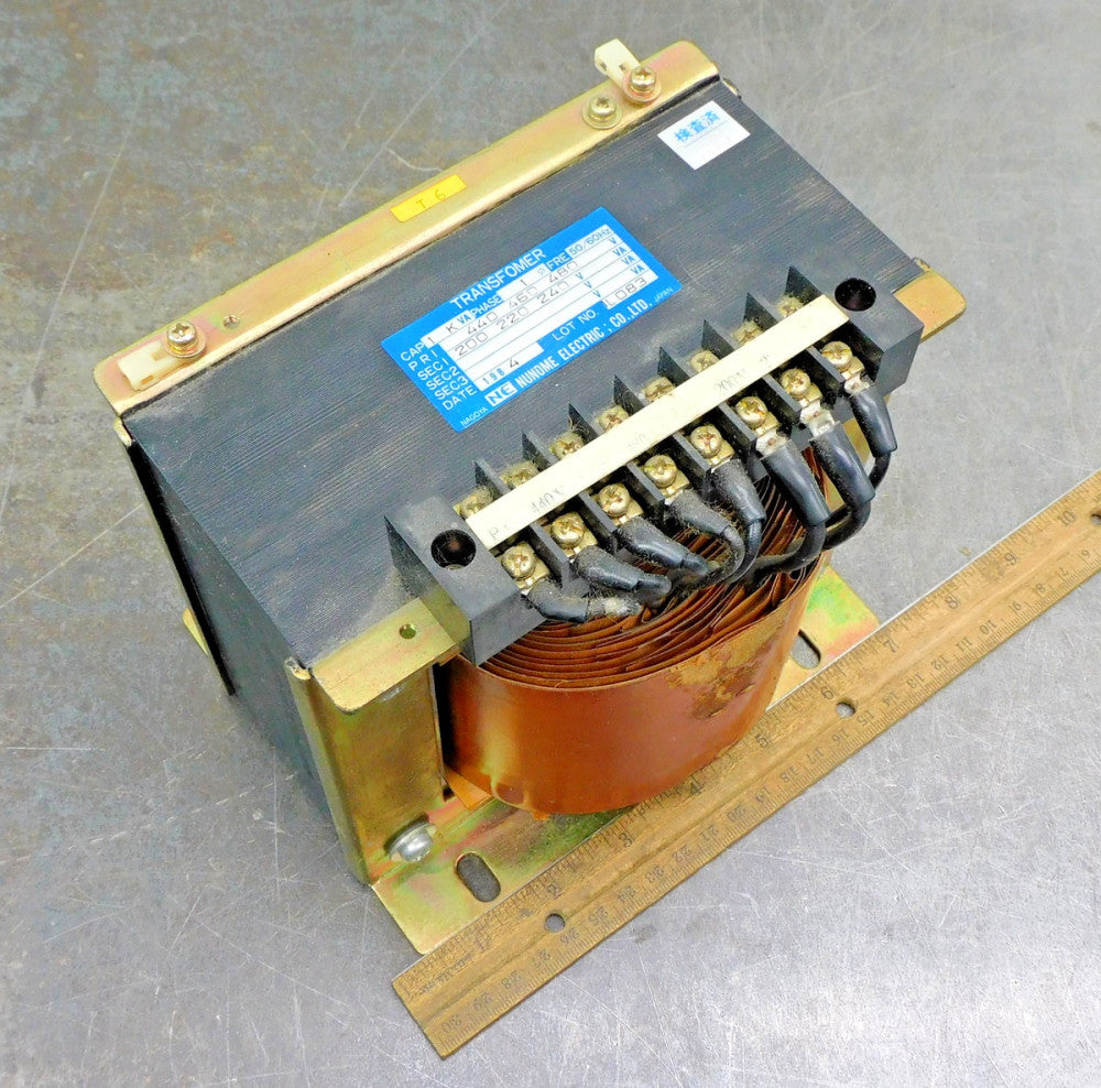 Nunome Electric L083 Transformer Prim 440 460 480 V Secondary 200 220 240 V 1KVA