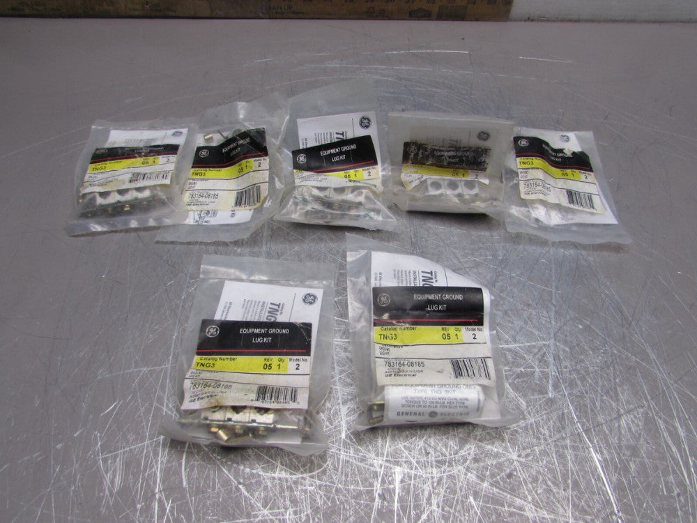 *Lot of 7* - GENERAL ELECTRIC TNG3 , GROUND LUG KITS, NEW IN BAGS! MAKE OFFER!