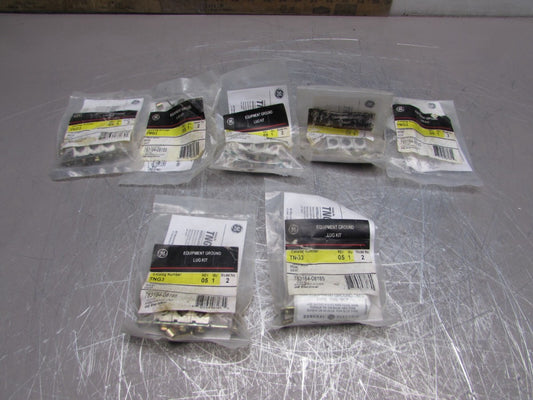 *Lot of 7* - GENERAL ELECTRIC TNG3 , GROUND LUG KITS, NEW IN BAGS! MAKE OFFER!