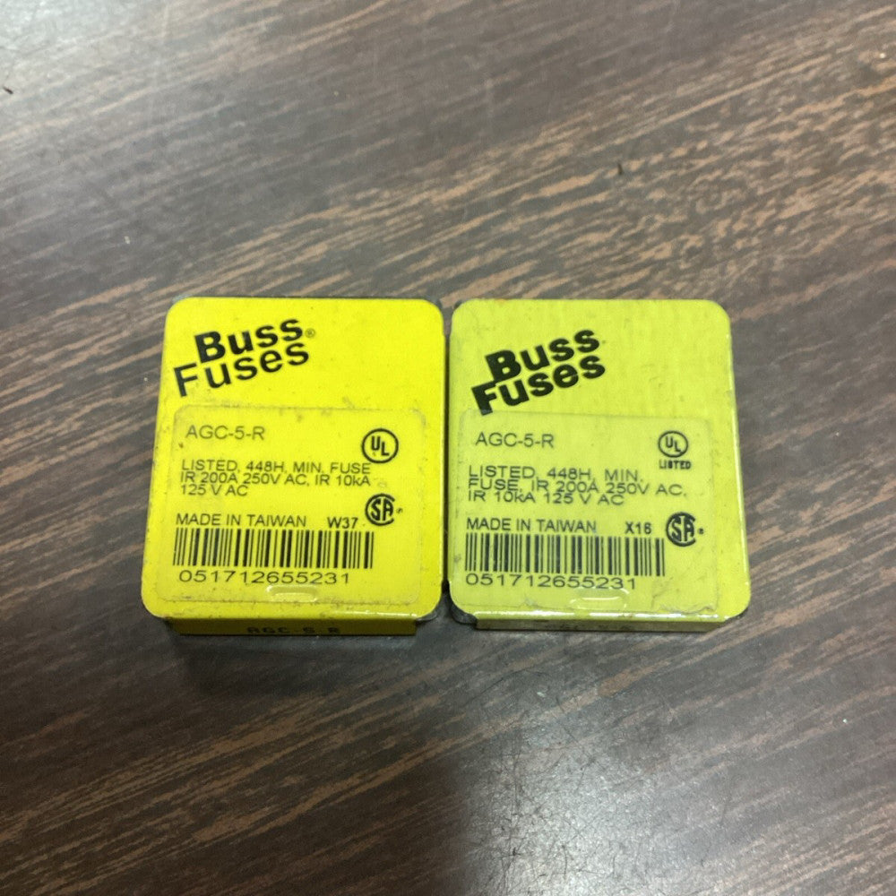 Buss AGC-5-R Bussmann Fuse (Pack of 9)