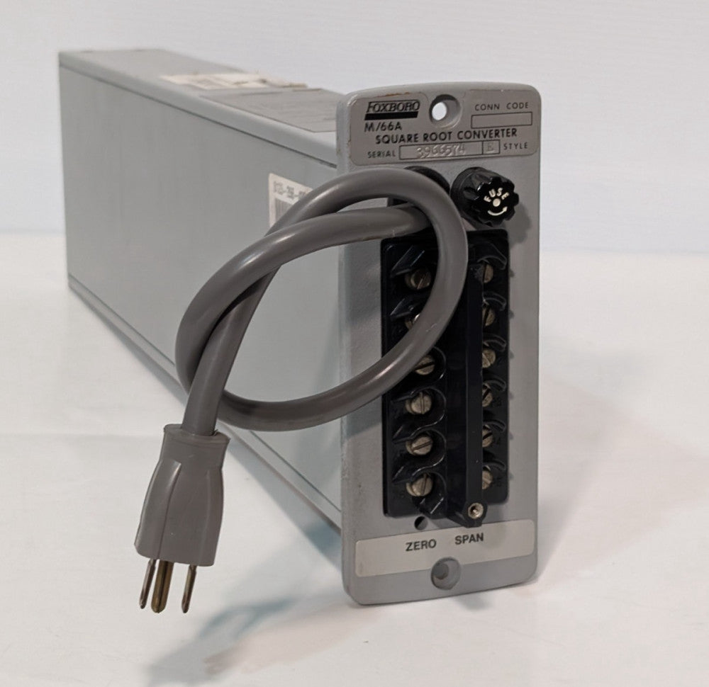 Foxboro 66AT-OJ M/66A Square Root Industrial E-Style Converter Module, 118V