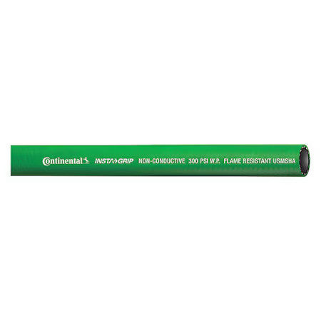 Continental Iggn02530-25-G Air Hose,1/4" Id X 25 Ft.,Green