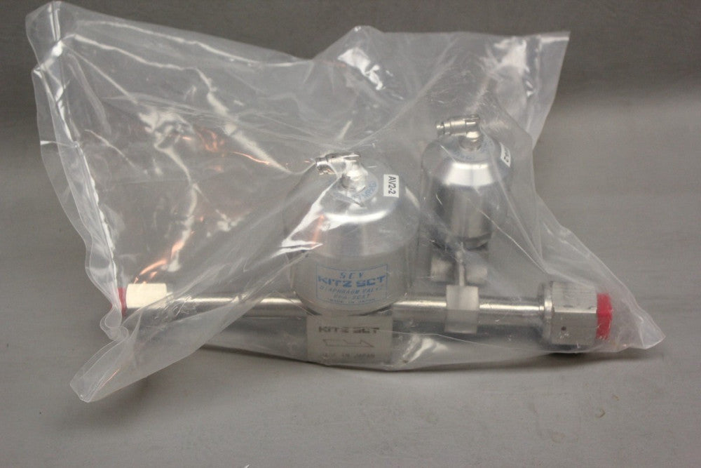 KITZ SCT DIAPHRAGM VALVE PFA-SEAT 10K-1/4 710493502 W/ 710493506 KD SEP-316LE