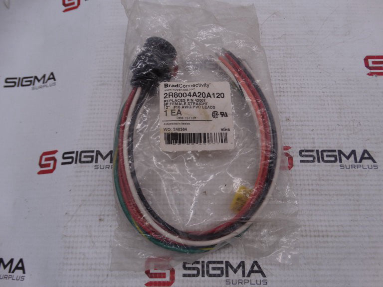 WOODHEAD 2R8004A20A120 RECEPTACLE