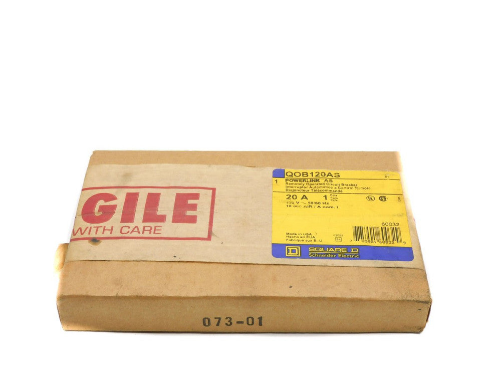 SQUARE D QOB120AS 20A 120V NSFS