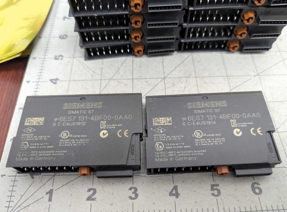 2 Pack Siemens 6ES7131-4BF00-0AA0 ET200S, ELEcTRONIc Module, 8DI DC 24V [Z3B7]#4