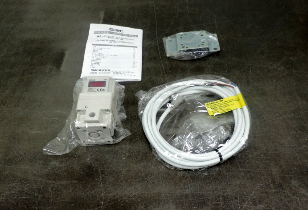 SMC ITV2050-01N2BL4 Electro Pneumatic  Regulator .7-130 PSI