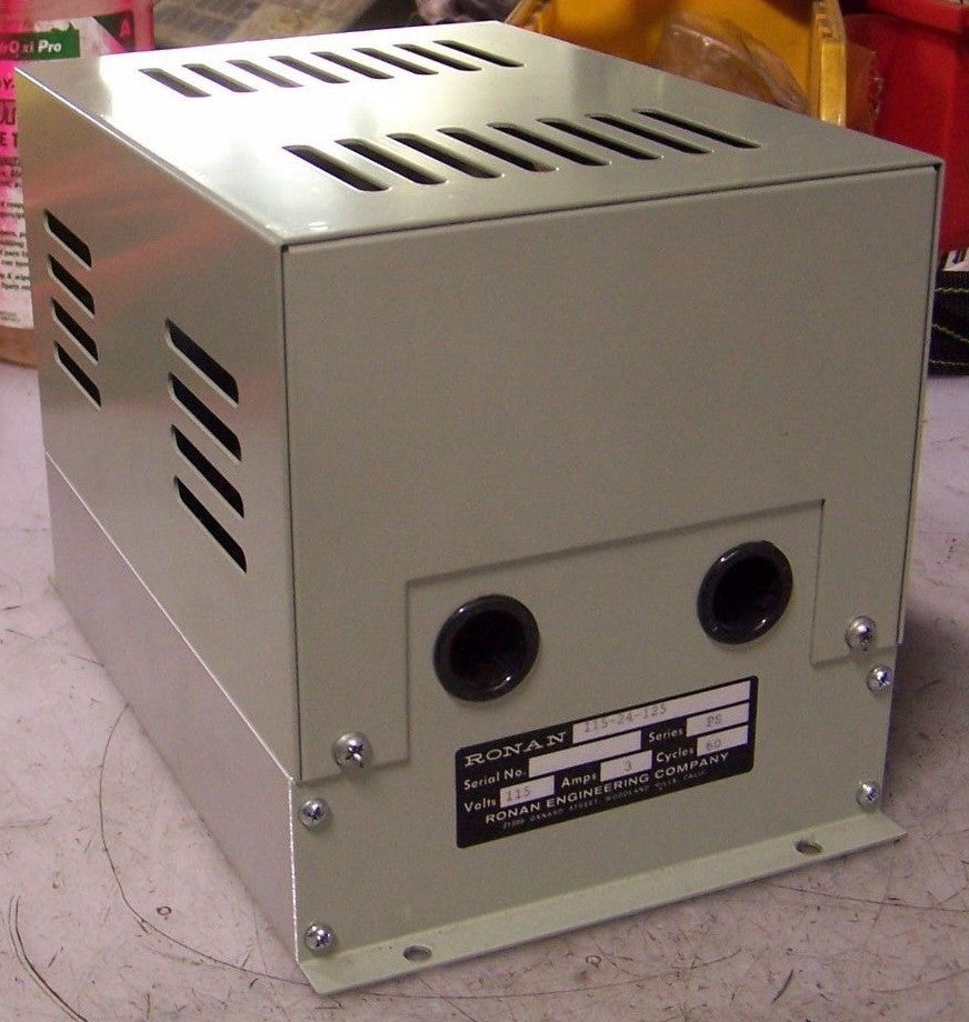 RONAN 115-24-125 POWER SUPPLY 115 VAC 3 AMPS 60 Hz
