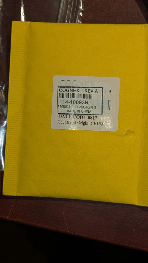 Cognex 114-10093R Band Pass Filter New & Sealed
