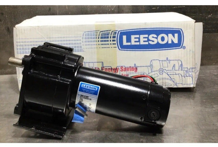 Nos Surplus Leeson Permanent Magnet DC Gear Motor - Model 985.618D  Nos Surplus