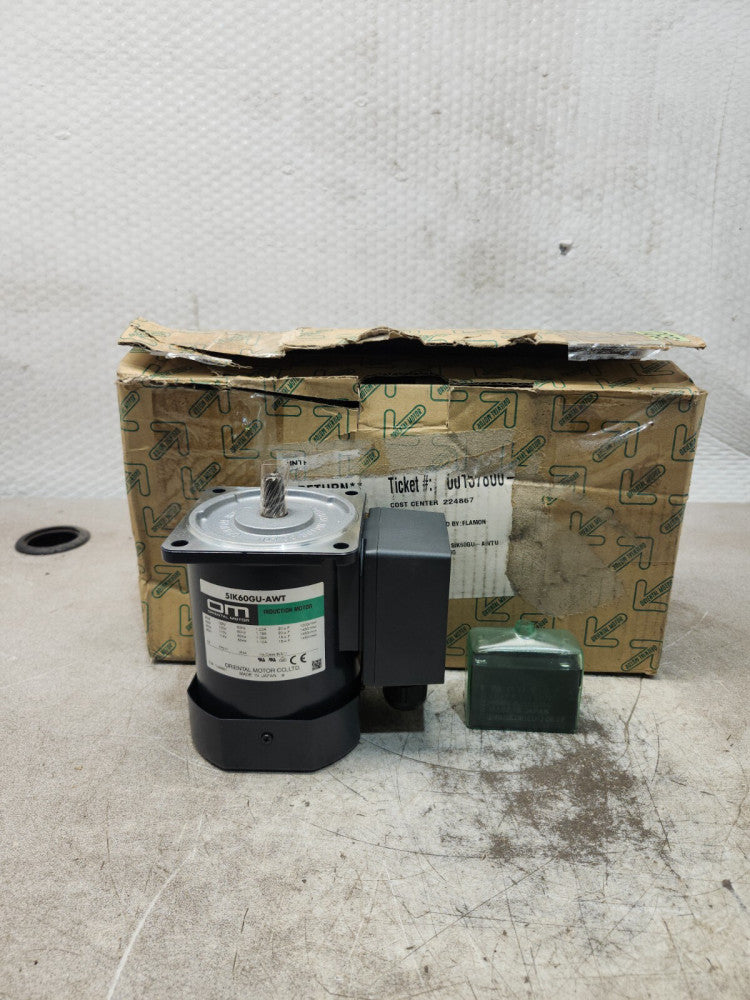NEW IN BOX ORIENTAL MOTOR 5IK60GU-AWT
