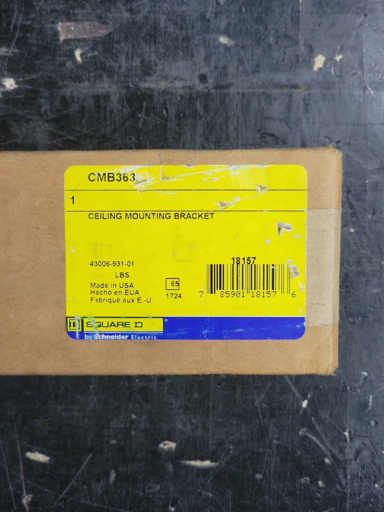 Square D CMB363 Ceiling Mounting Bracket - New In Original Box - S3203
