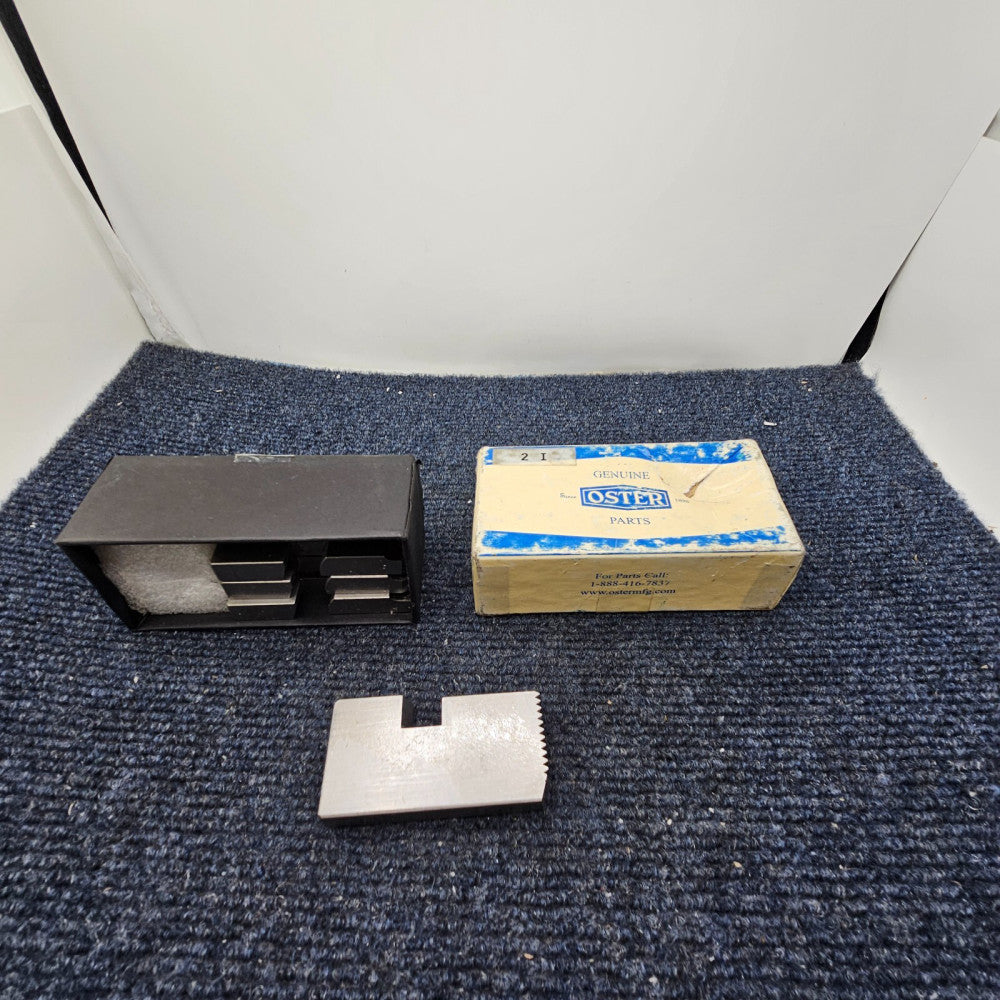 (QTY 4) Oster Die 13025 size 2" symbol X1 NPSM PVC 6272 2H