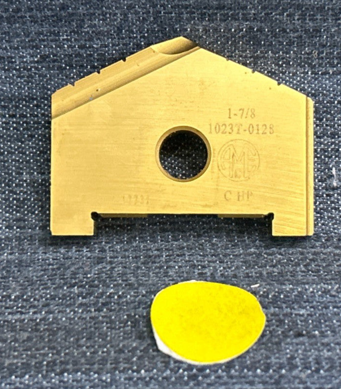 ALLIED MACHINE DRILL INSERT 1023T-0128  DIAMETER 1-7/8"    C-HP