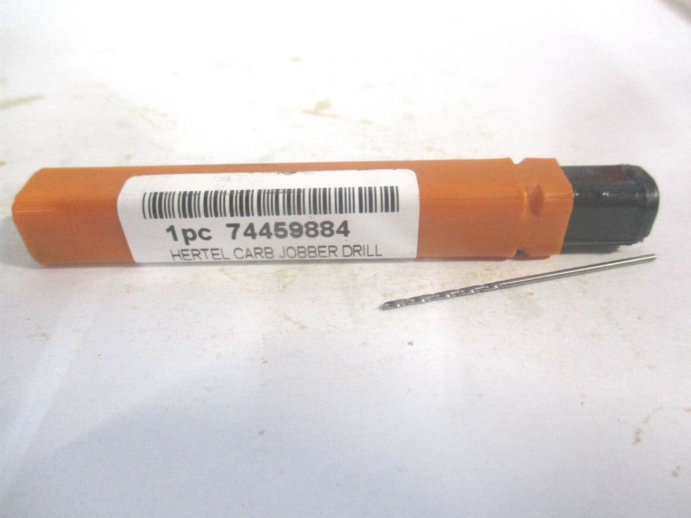 (74459884) 1mm x 3/4" x 1-1/2" OAL 118° Solid Carbide 2-Flute Jobber Drill 