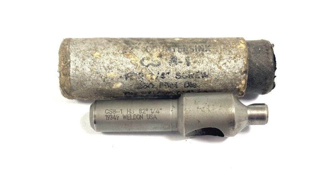 WELDON COUNTERSINK CS8-1 HS 82° 1/4" X 5/32" PILOT  3/8" SHANK DIA 19349