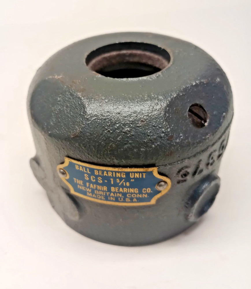 Fafnir SCS1-5/16 Mounted Ball Bearing 1.3125 bore (no collar) T15375 Timken