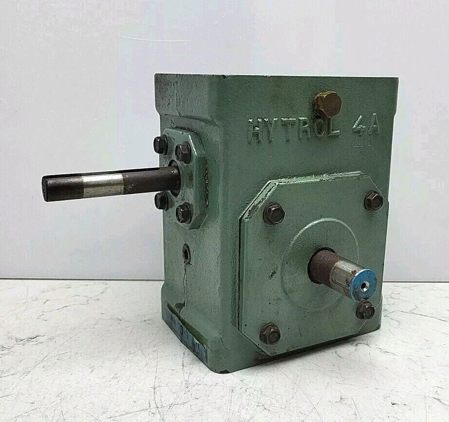 Hytrol 4A-20-1-LH Left Hand Gear Speed Reducer 20:1 Ratio Used