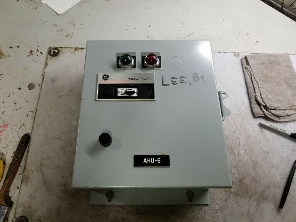 GE 300-LINE CONTROL MAGNETIC STARTER TRANSFORMER ENCLOSURE 306B10400AASDT
