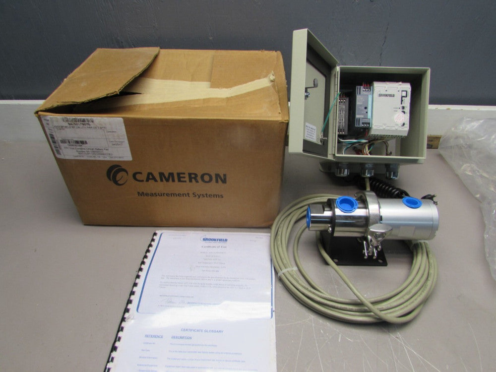 NEW! CAMERON 9A-50179076, NUFLO MC-III FLOW ANALYZER ,w/TEST REPORT! MAKE OFFER!