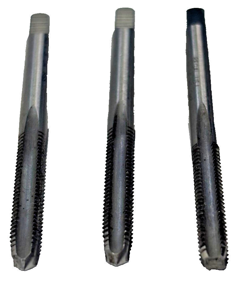 SPIRAL POINT TAP LOT OF 3 M5X0.8 D4 HSS SQUARE SIZE 3/16" OAL 2-1/2" 10-32 NF HS