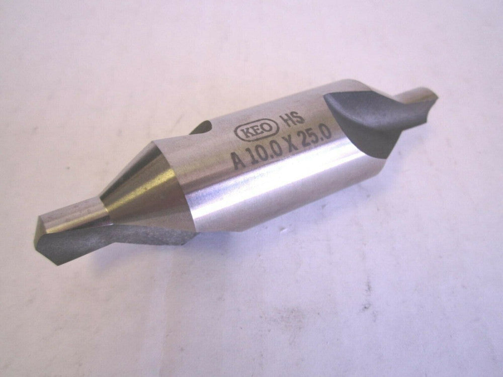 Keo (16250) 25 x 10 x 12.80 x 100mm HSS RH 60° Combined Drill & Countersink