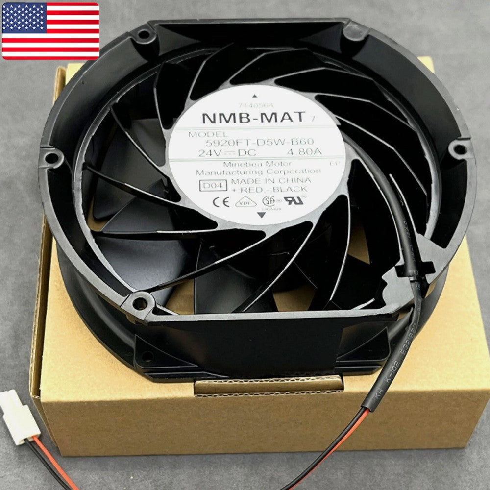 NMB-MAT 5920FT-D5W-B60 24V 4.80A 17CM for Yaskawa inverter cooling fan 4pin - US