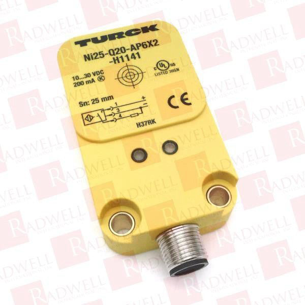 TURCK NI25-Q20-AP6X2-H1141 / NI25Q20AP6X2H1141 (BRAND NEW)
