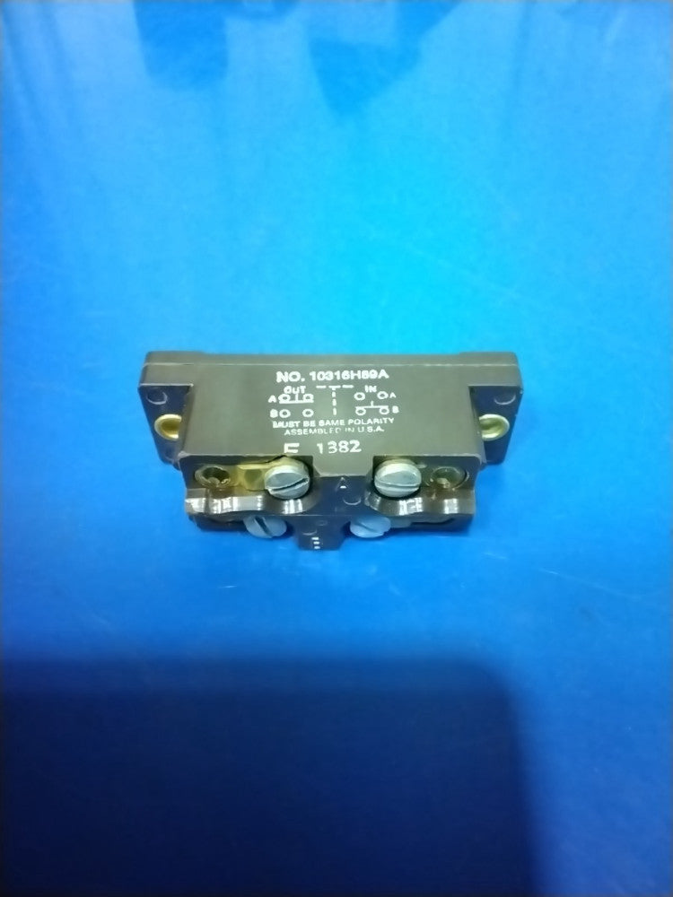 SQUARE D 10316H89A LIMIT SWITCH
