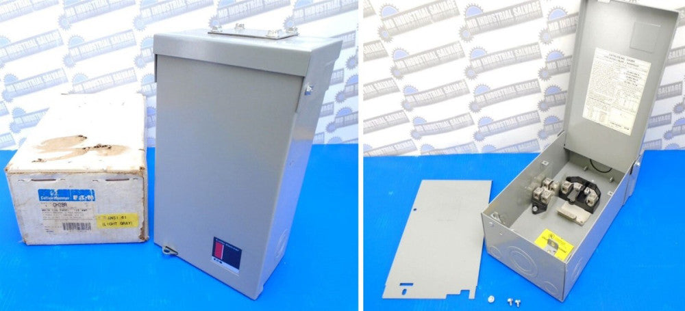 EATON - CH2BR - CH CH3 CHB3 CHB4 2-Space MAIN LUG PANEL - 125 A - 120/240 V - 3R