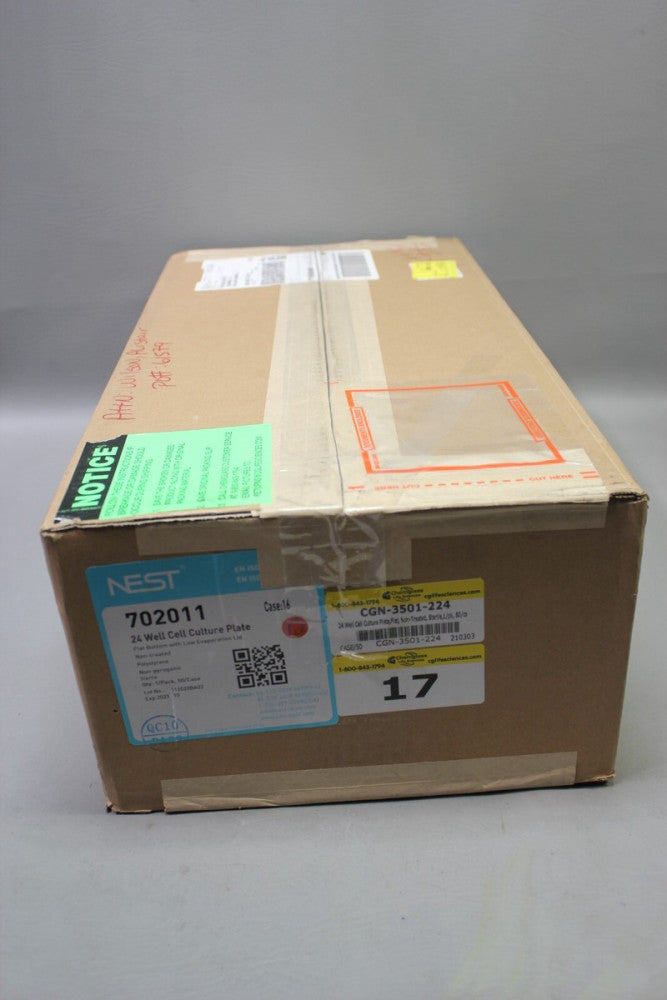 NEW BOX OF 50 NEST 24 WELL CELL CULTURE PLATE 702011