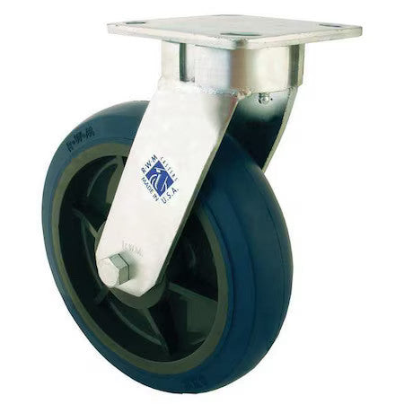 Rwm 65-Uir-0620-S Kingpinless Swivel Plate Caster,1230 Lb.