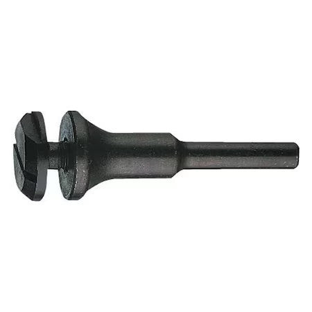 Pferd 69027 Die Grinder Mandrel - 1/4" Shank - 3/8" Arbor Hole, 3/4" Flange