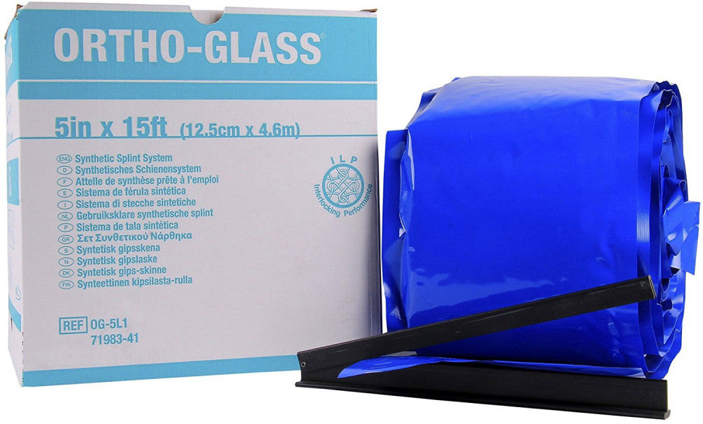 1 roll BSN Medical OG-5L1 Ortho Glass Padded Splinting System 5" x 15ft 71983-66