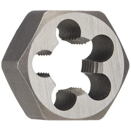 DRILL AMERICA DWTSMH16X1.75 m16 X 1.75 Carbon Steel Hex Die