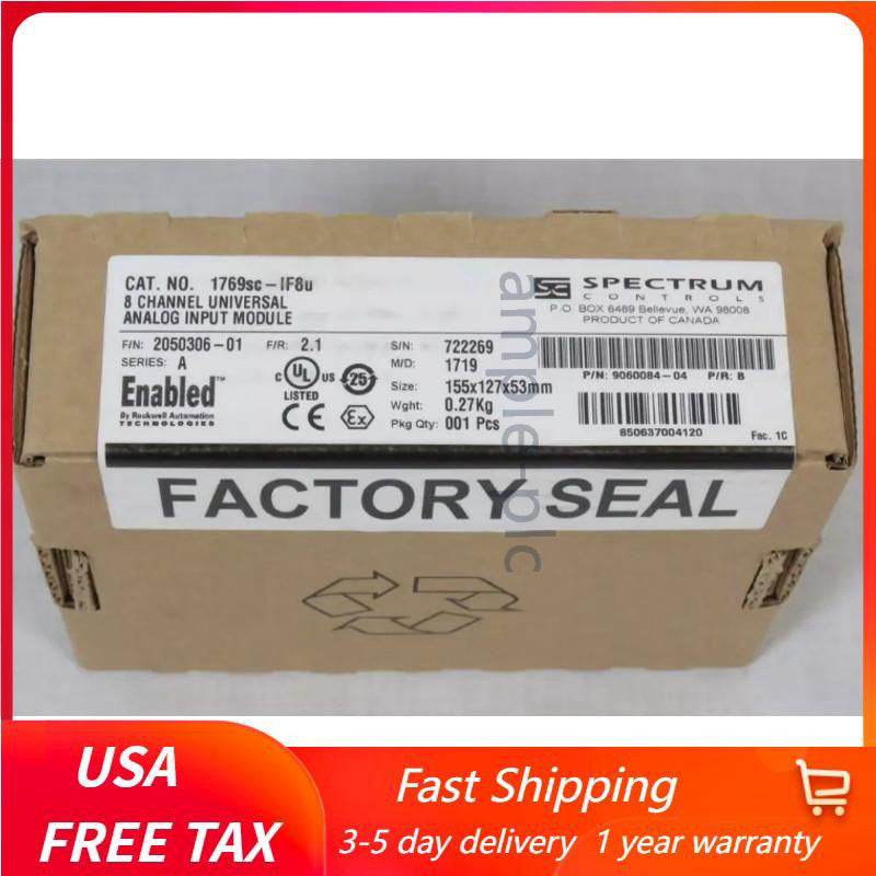 1769SC-IF8U 8 Ch Universal Analog Input Module New Factory Sealed AB US Free Tax