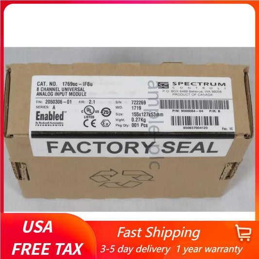 1769SC-IF8U 8 Ch Universal Analog Input Module New Factory Sealed AB US Free Tax