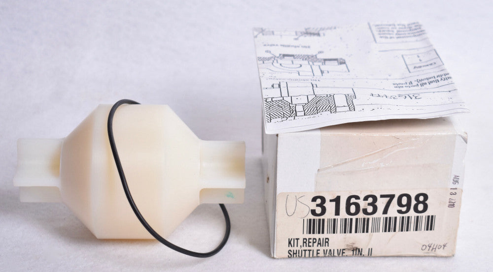 Kemp Dryer 1" Shuttle Valve Repair Kit  3163798 3088216