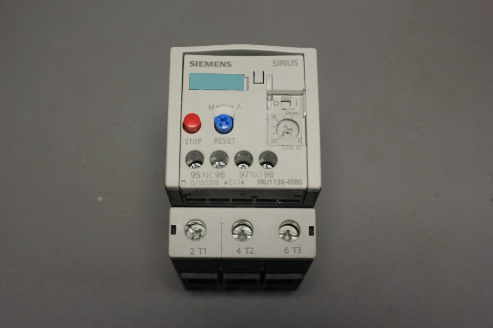 SIEMENS  3RU1136-4EB0 OVERLOAD RELAY 22-32 AMP