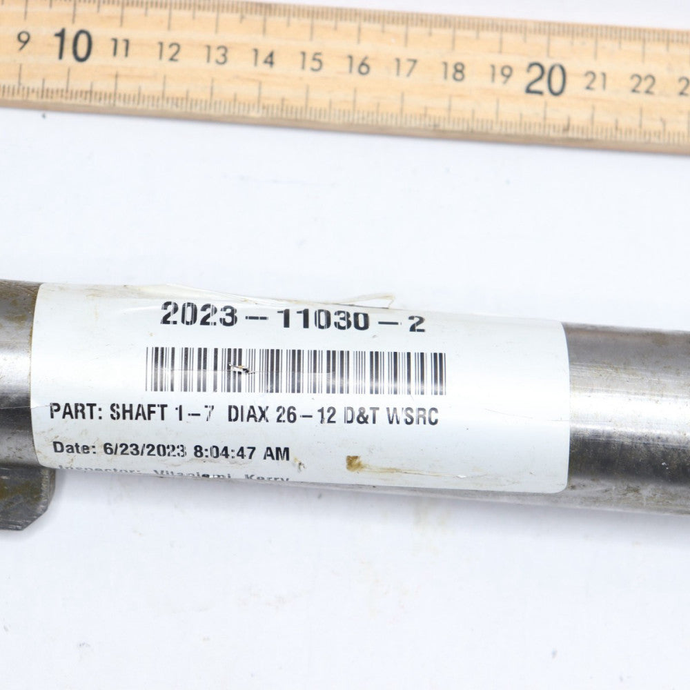 Shaft D&T WSRC 1-7 Dia. X 26-12 2023-11030-2