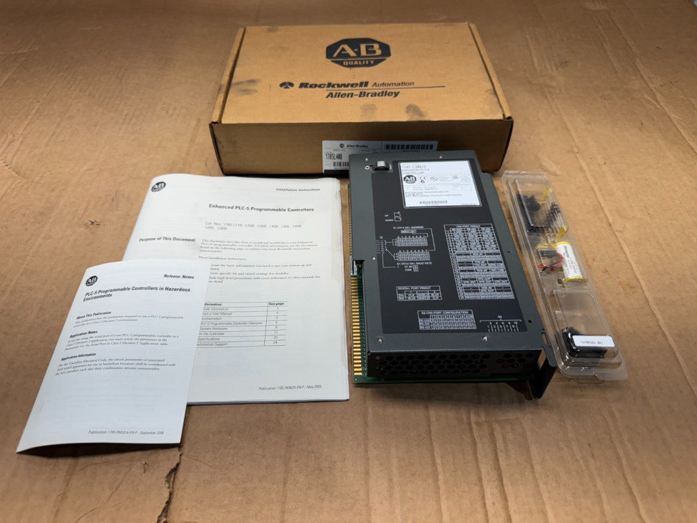 NEW IN BOX ALLEN-BRADLEY PLC-5 PROCESSOR CONTROLLER 1785-L40B SERIES E