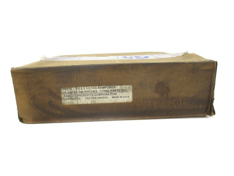 RAMSEY PRODUCTS RP610-3/4X21/2,1CG NSFS