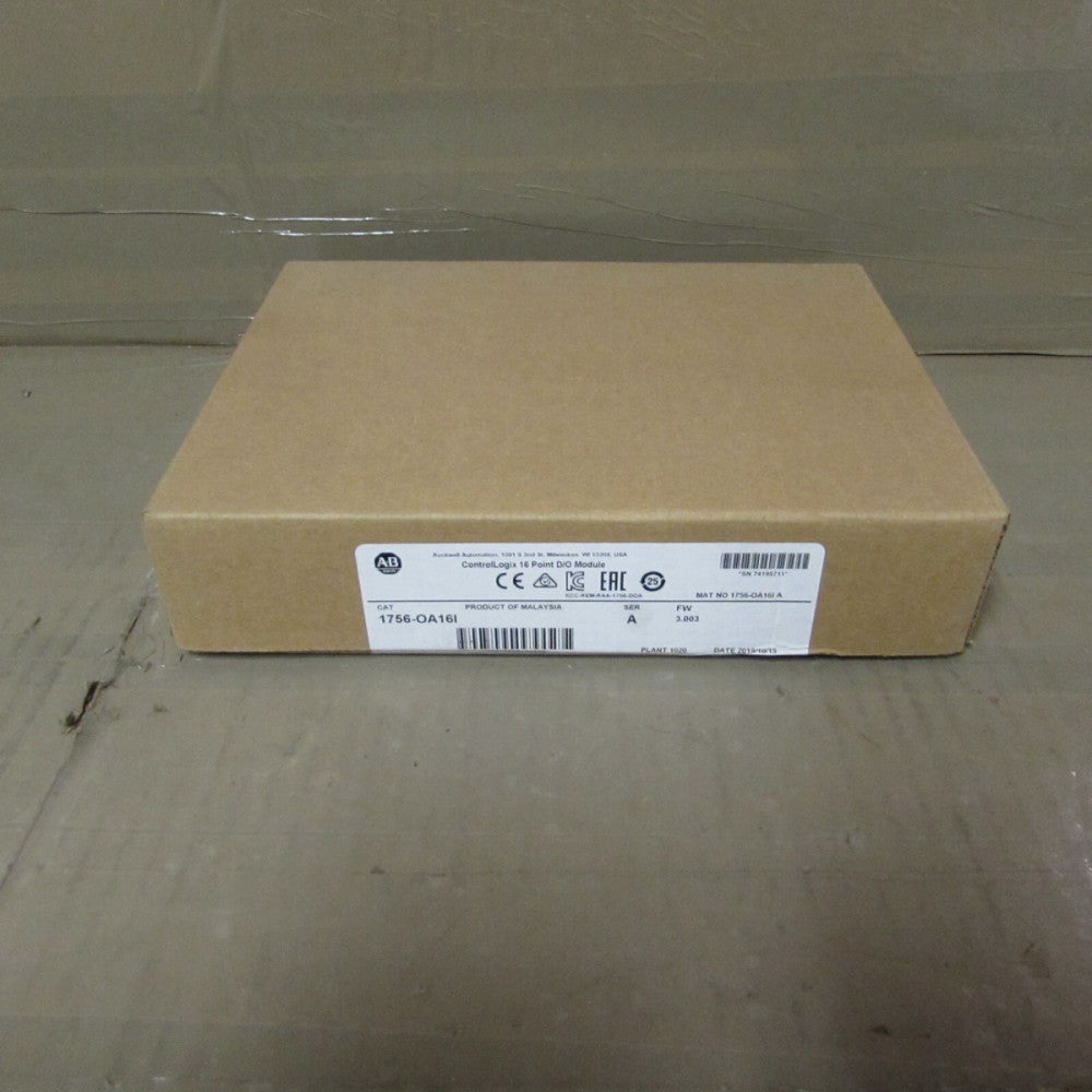 ALLEN BRADLEY CONTROLLOGIX 1756-OA16I SER-A, 16PT D/O MODULE, **FACTORY SEALED**