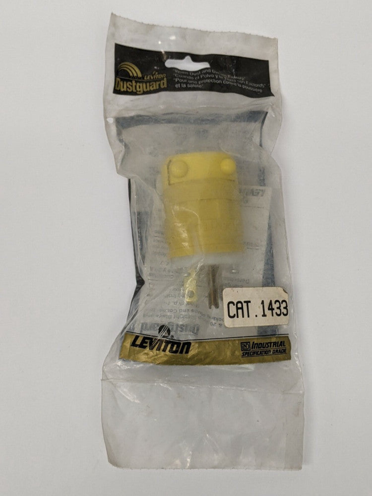 Leviton 1433 Dustguard Plug 5-20P, 20A, 125V 