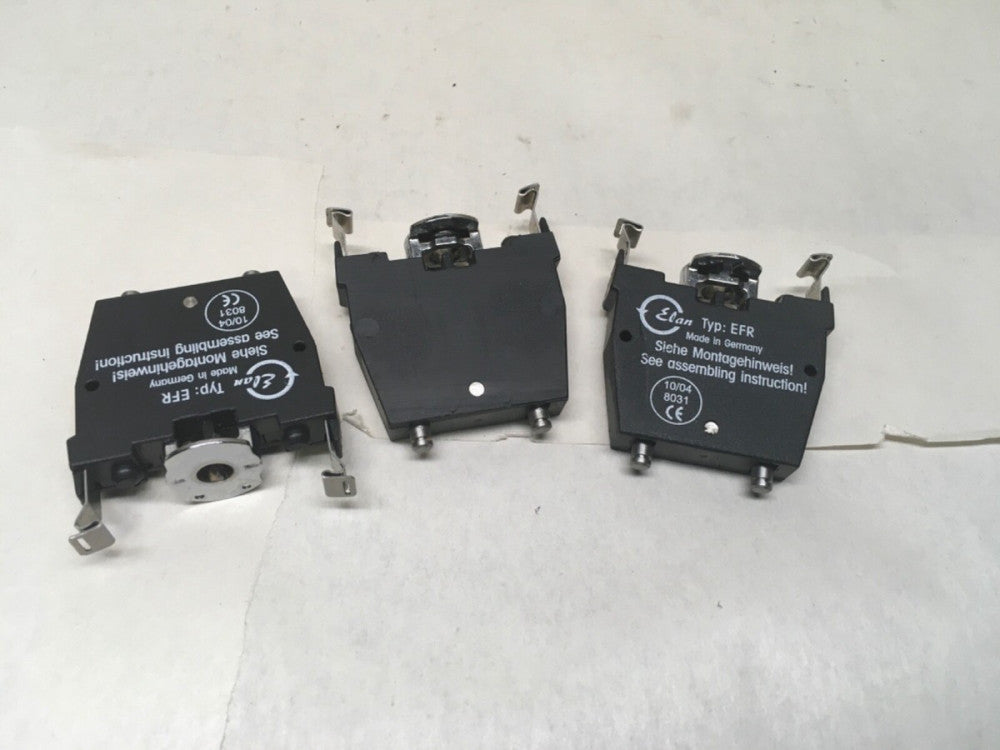 ELAN EFR Contact Block Lot of 3 (KB)