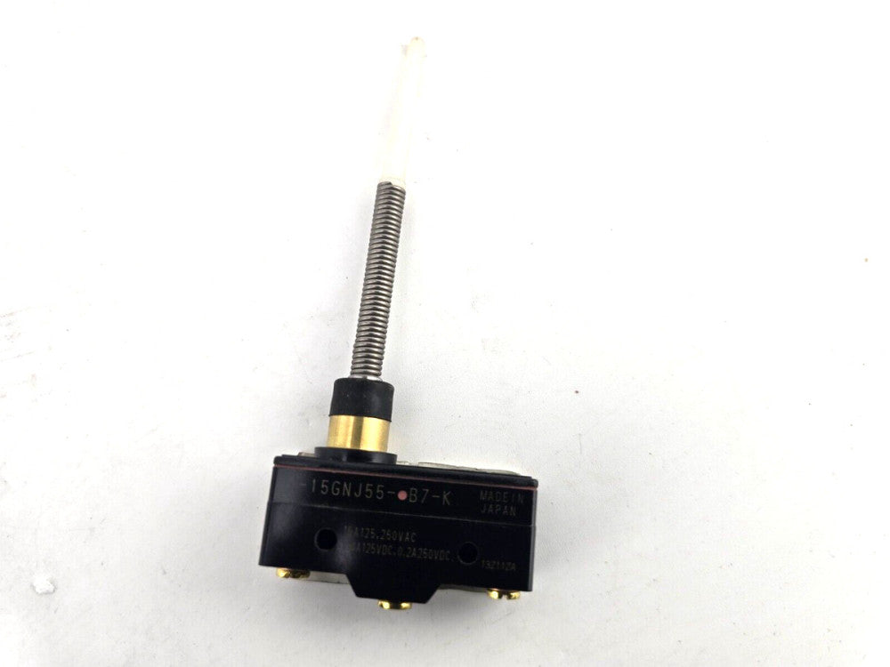 OMRON Z-15GNJ55-B7-K Switch, Limit Wobble Stick 15A 250V AC