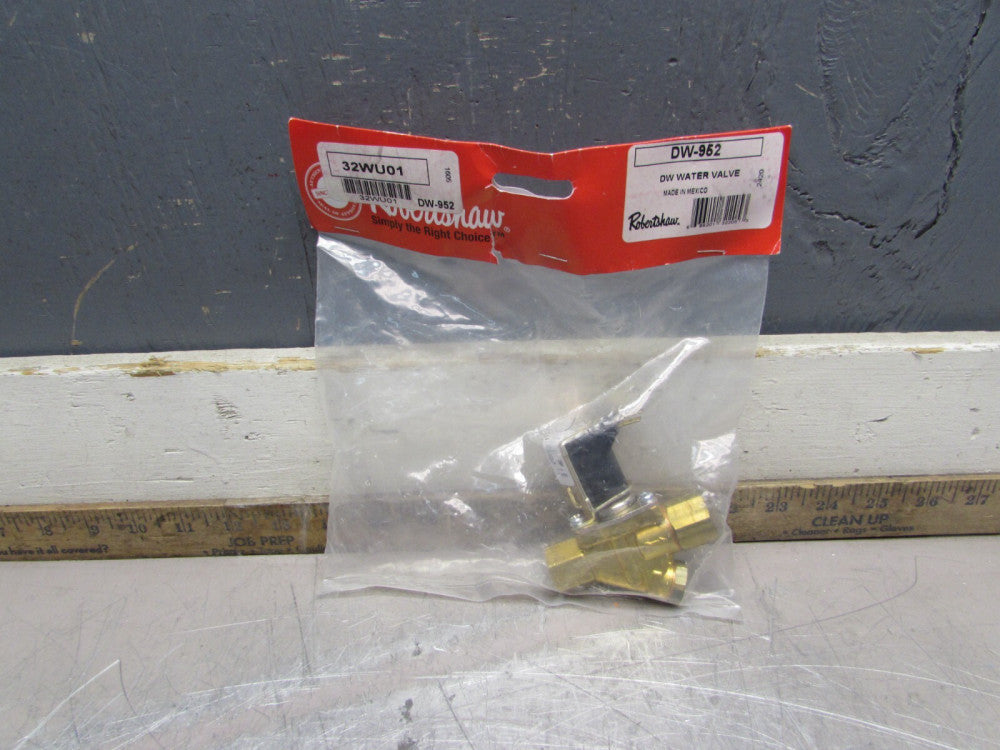 ROBERTSHAW K-62687-44 AM, DW-952, 3/8" Water Valve ,120V-50/60HZ-10W,NEW IN BAG!