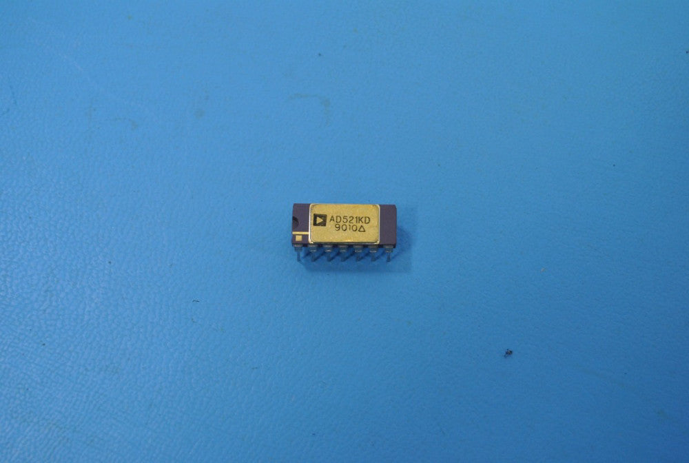  Analog Devices AD521KD Instrumentation Op Amp 14CDIP Gold Top