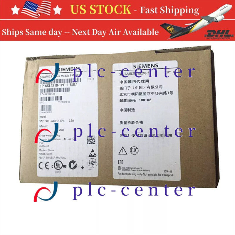 NEW SIEMENS 6SL3210-1PE11-8UL1 power module