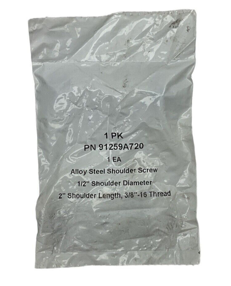 Alloy Steel Shoulder Screw 1/2" x 2"  91259A720